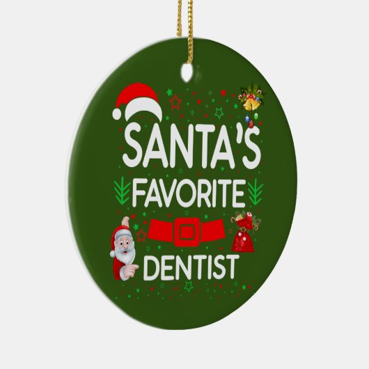 Dentist Keramisch Ornament (Rechts)