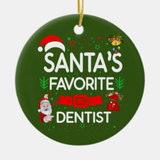 Dentist Keramisch Ornament