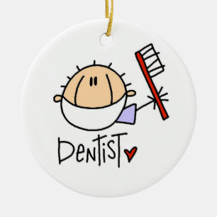 Dentist Keramisch Ornament