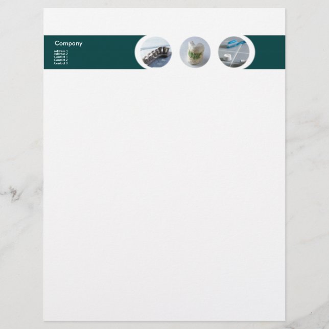 Dentist Letterhead (Voorkant)