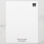 Dentist Letterhead Briefhoofd Ontwerp (Voorkant)