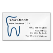 Dentist Office Carte de visite Magnets (devant)