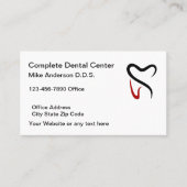 Dentist Office Custom Carte de visite Modèle (Devant)