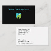 Dentist Office Modern Tooth Graphic Visitekaartje (Voorkant / Achterkant)