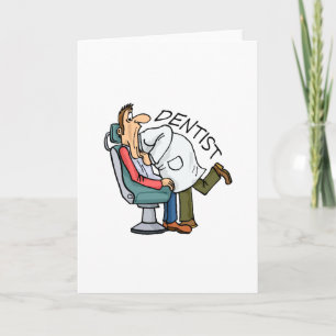 Dentist Open Wide Feestdagen Kaart