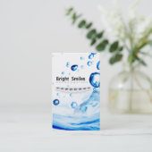 Dentist Orthodontist Visitekaartje (Staand voorkant)