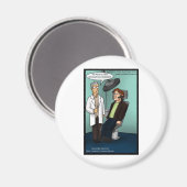 Dentist Peroxide Bluetooth? Funny Gifts Kaarten T Magneet (Voorkant / Achterkant)