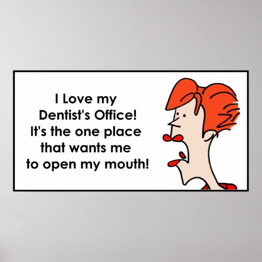 Dentist Poster (Voorkant)