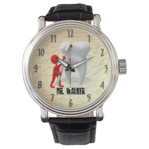 Dentist Professional Designer Doctor Horloge