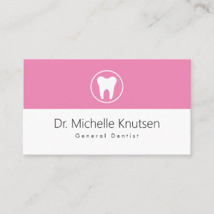 Dentist Professional tandheelkundige benoeming Visitekaartje