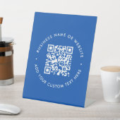 Dentist QR-code | Moderne professionele profession Reclamebord Met Voetstuk (Insitu)