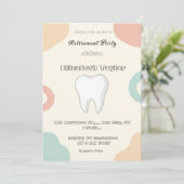 Dentist retirement invitation -Thank You Dentist (Debout devant)