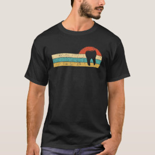 Dentist Retro tandheelkundige mondarts T-shirt