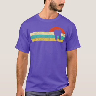 Dentist Retro tandheelkundige mondarts T-shirt