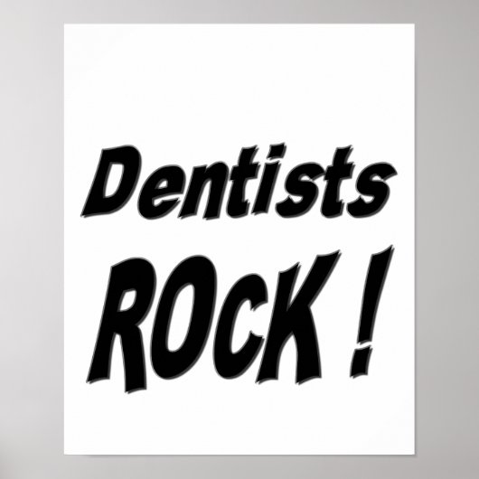 Dentist Rock ! Impression de l'affiche (Devant)