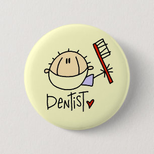Dentist Ronde Button 5,7 Cm