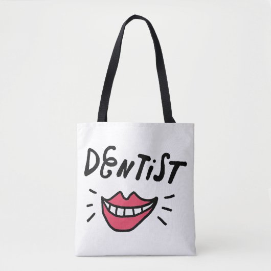 Dentist Smile Draagtas (Voorkant)