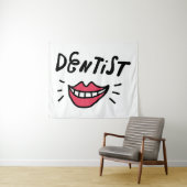 Dentist Smile Wandkleed (In Situ (horizontaal))