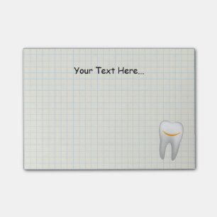 Dentist Smiling Tooth Dental Office Post-it® Notes