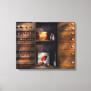 Dentist - tandheelkundige bloedstolsels canvas afdruk