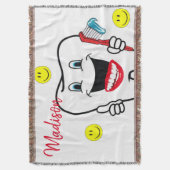 Dentist Throw Blanket Deken (Voorkant Verticaal)