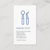 Dentist Tools Visitekaartje (Voorkant)