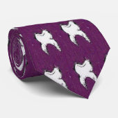 Dentist-Tooth Necktie, expressionistische kunst, u Stropdas (Opgerold)