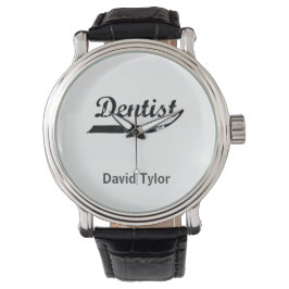 Dentist Typografie Horloge