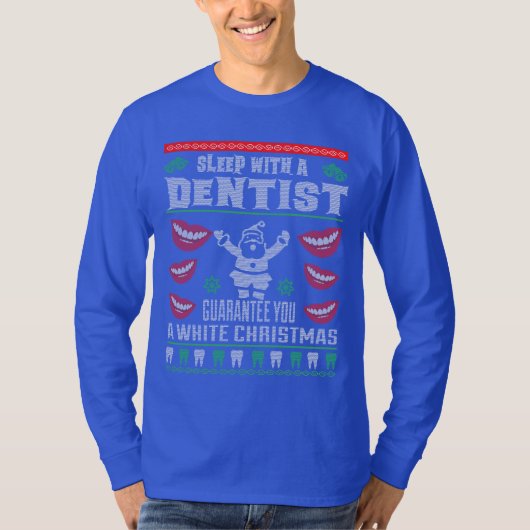 Dentist Ugly KerstSweater Funny Gift T-shirt (Voorkant)