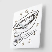 Dentist Vierkante Klok (Hoek)