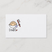 Dentist Visitekaartje (Achterkant)