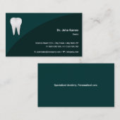 Dentist Visitekaartje (Voorkant / Achterkant)