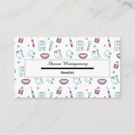 Dentist Visitekaartje (Voorkant)