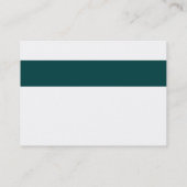 Dentist Visitekaartje (Achterkant)