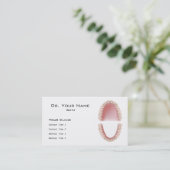 Dentist Visitekaartje (Staand voorkant)