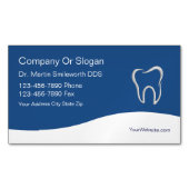 Dentist Visitekaartje Magneet (Voorkant)