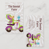 Dentist Visitekaartje Scooter Cute Fairy (Voorkant / Achterkant)
