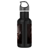 Dentist - Wachten op de tandarts Waterfles (Achterkant)