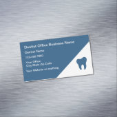 Dentiste Bureau Carte de visite magnétique Modèle (In Situ)