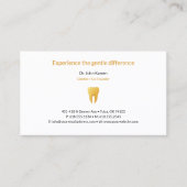 Dentiste | Carte de rendez-vous dentaire (Devant)