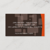 Dentiste, Carte de visite dentaire (Dos)