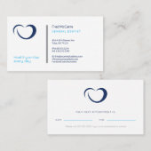 Dentiste | Carte de visite professionnel (Devant / Derrière)