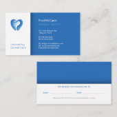 Dentiste | Carte de visite professionnel (Devant / Derrière)