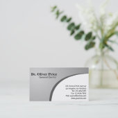 Dentiste - cartes de visite (Debout devant)