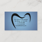 Dentiste - cartes de visite (Dos)