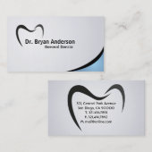 Dentiste - cartes de visite (Devant / Derrière)