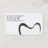 Dentiste - cartes de visite (Dos)