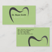 Dentiste - cartes de visite (Devant / Derrière)