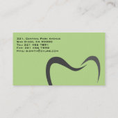 Dentiste - cartes de visite (Dos)