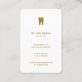 Dentiste classique | Carte de rendez-vous dentaire